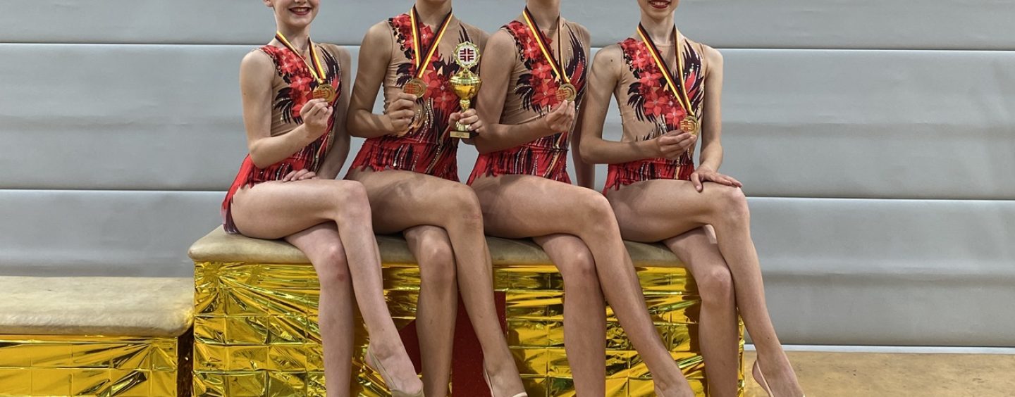 Gymnastinnen holen Gold beim Deutschland-Cup