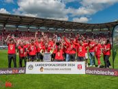 Nach Verlängerung: HFC holt den Landespokal und feiert den Einzug in den DFB-Pokal