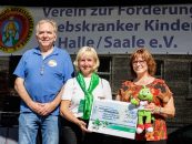 AOK übergibt 630 EURO-Spende an Verein zur Förderung krebskranker Kinder