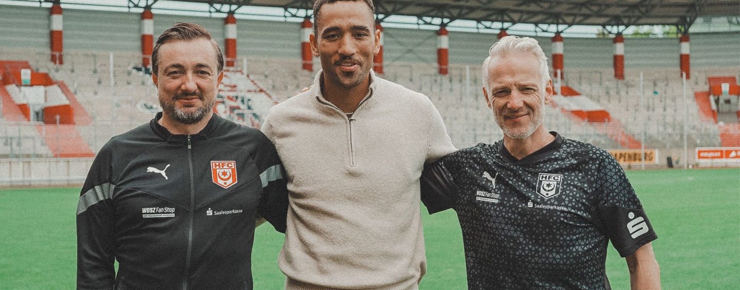 Cyrill Akono verstärkt zur Saison 2024/2025 den Halleschen FC