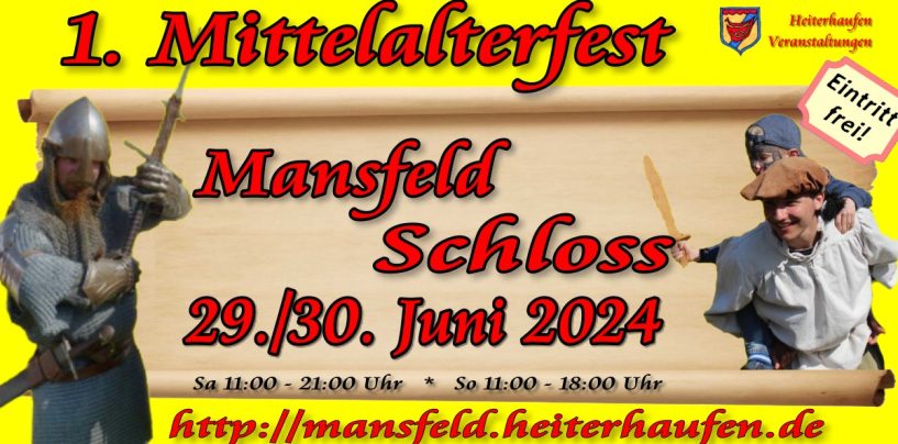 Mittelalterfest auf Schloss Mansfeld