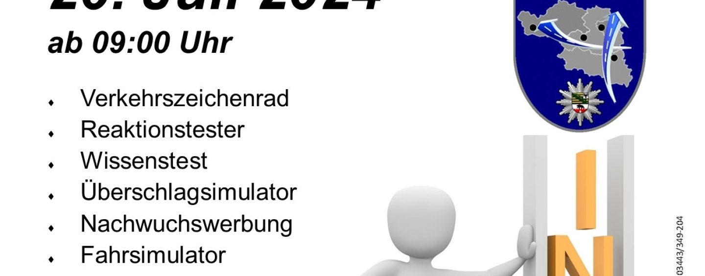 23. Tag der Verkehrssicherheit auf der Autobahn 9