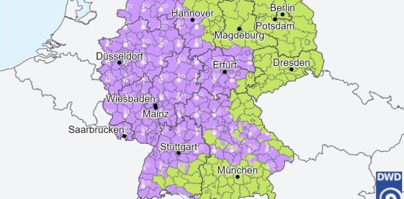 DWD gibt Hitzewarnung für Mitteldeutschland heraus
