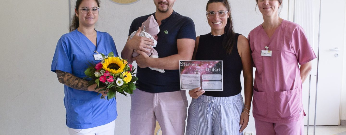 Ein Stern für Helene: 1000. Geburt in diesem Jahr im Krankenhaus St. Elisabeth und St. Barbara