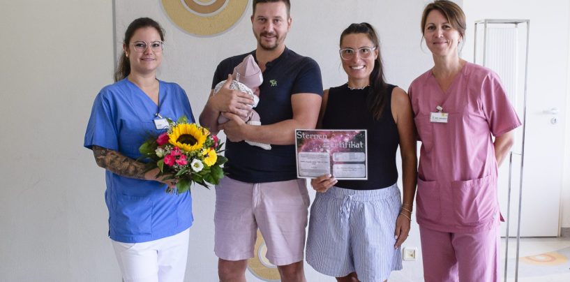 Ein Stern für Helene: 1000. Geburt in diesem Jahr im Krankenhaus St. Elisabeth und St. Barbara