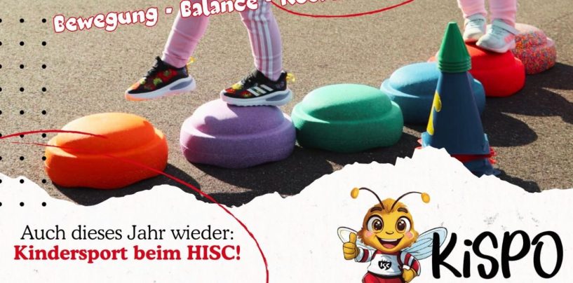 Kindersport beim #teamhisc – “Neuer Kurs startet”