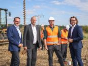 Start der Bohrungen für den künftigen Chemiepark in Merseburg