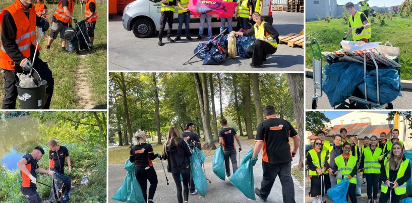 Globus Baumarkt packt beim World Cleanup Day an