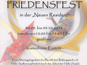 Friedensfest – Herbstausstellung in der Neuen Residenz