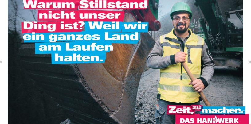 Das Handwerk setzt mit neuen Motiven ein starkes Zeichen: „Zeit, zu machen“