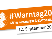 Bundesweiter Warntag am Donnerstag