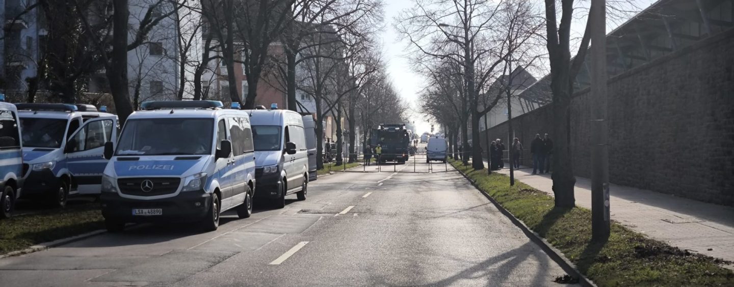 HFC vs. Jena: Einsatzmaßnahmen der Polizei